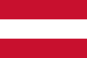 Le drapeau de l'Autriche est composé de trois bandes horizontales de même taille : rouge, blanc, rouge. Il remonte au XIIe siècle, symbolisant le sang versé et la pureté. Simple et distinctif, il représente l'histoire, la fierté et l'identité nationale autrichienne.