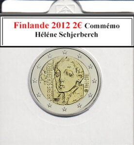 À la brocante, j'ai découvert une collection d'euros incluant la pièce finlandaise de 2 euros de 2012 commémorant Hélène Schjerfbeck. En parfait état, elle honorait l'artiste renommée. Une caméra vintage, une radio ancienne et un livre rare sur l'art finlandais complétaient ce trésor culturel et historique.