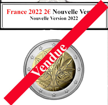 La pièce française de 2 euros commémorative de 2022 présente une nouvelle version, probablement avec un thème culturel, historique ou européen mis à l'honneur. Elle reflète l'engagement de la France dans l'Union européenne. Cette édition, neuve et brillante, est un ajout précieux à toute collection numismatique.