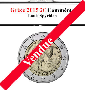 Grèce 2015 2€ Commémoratif Louis Spyridon