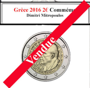 À la brocante, j'ai trouvé une pièce grecque de 2 euros de 2016, commémorant Dimitri Mitropoulos, en parfait état. Son design honorait le célèbre chef d'orchestre. À côté, une caméra vintage capturait des moments uniques, une radio ancienne diffusait de la musique classique, tandis qu'un livre ancien sur la musique enrichissait cette découverte culturelle et musicale.